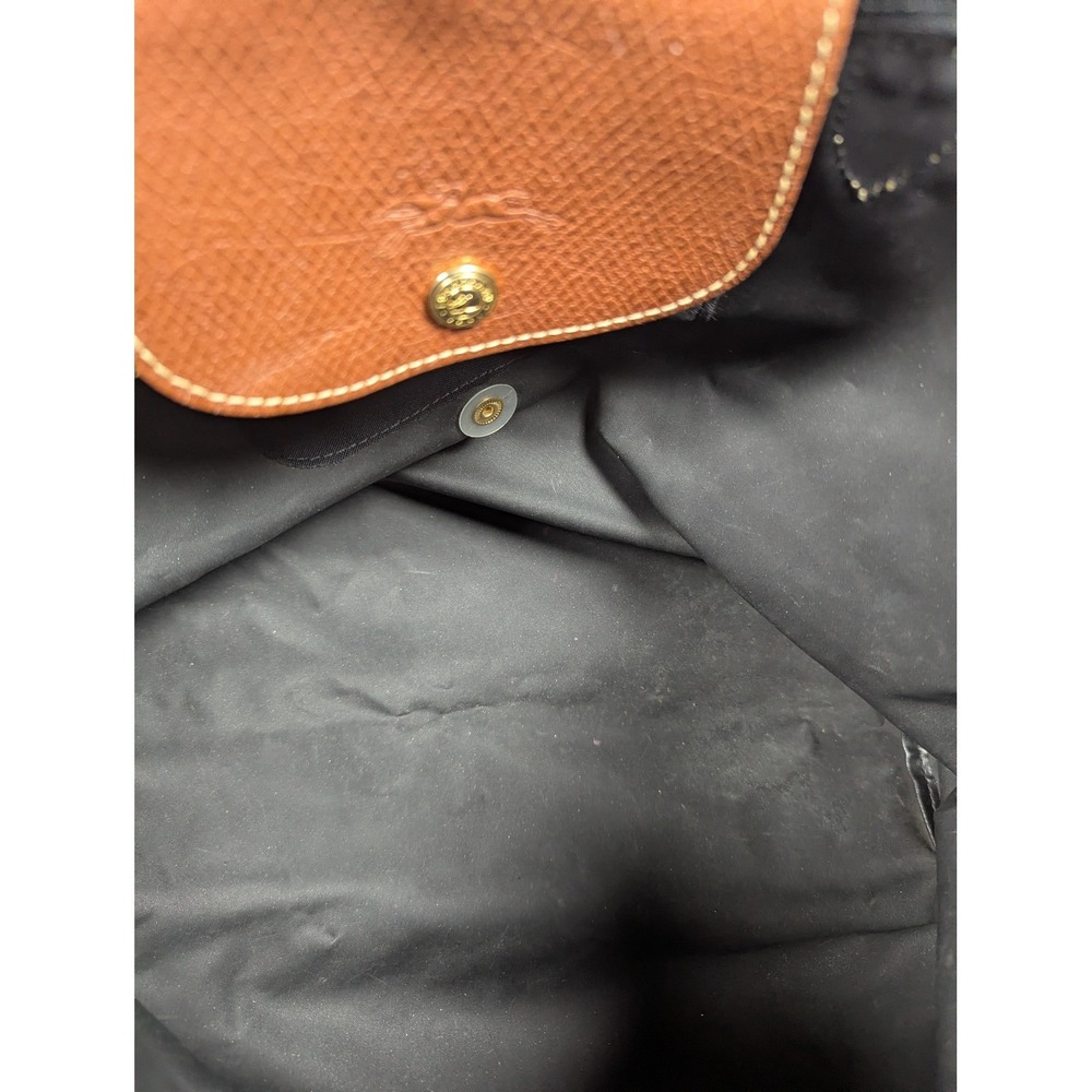 Longchamp Le Pliage Eiffel Tower Limited Edition Black Large Tote Made France - Picture 11 of 15